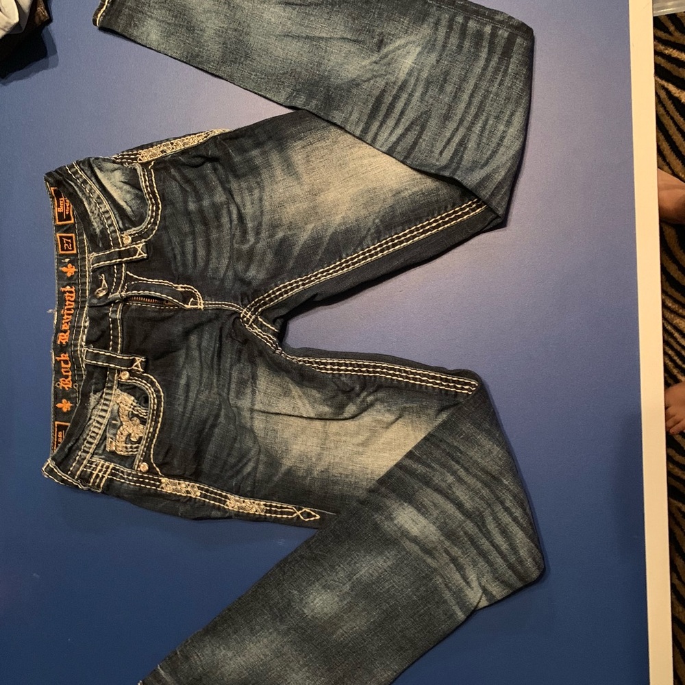 rock revival jeans